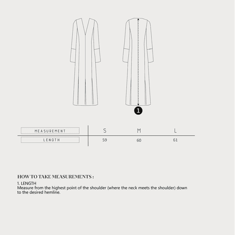 Size Chart for Ush III Set